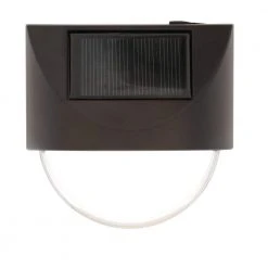 Solar Bronze Outdoor Integrated LED 3000K 8-Lumens Warm White Landscape Pathway Light (4-Pack) by Hampton Bay -Hampton Bay Sales bronze hampton bay path lights nxt 1779 31 1000