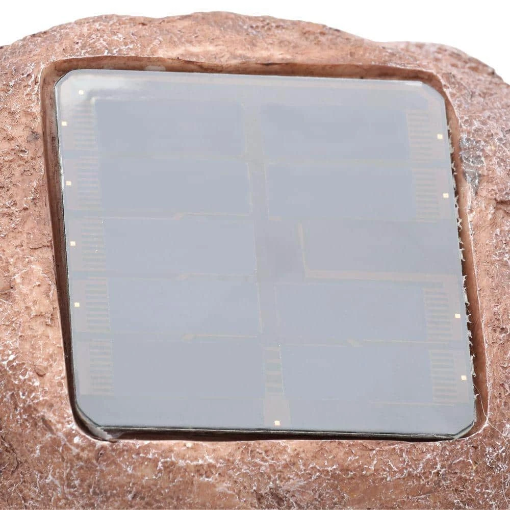 1-Light Solar Outdoor Integrated LED Rock Spot Light by Hampton Bay 4 1-Light Solar Outdoor Integrated LED Rock Spot Light by Hampton Bay - Image 4