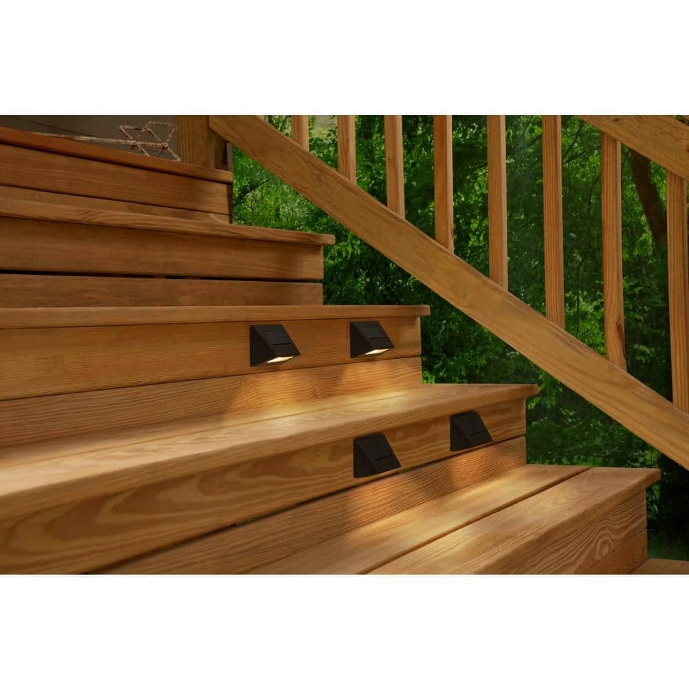 Solar Bronze Integrated LED Downcast Deck Light (4-Pack) by Hampton Bay 3 Solar Bronze Integrated LED Downcast Deck Light (4-Pack) by Hampton Bay - Image 3