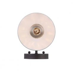 Glenhurst 1-Light Bronze Indoor Industrial Farmhouse Wall Sconce Light Fixture with Metal Shade by Hampton Bay -Hampton Bay Sales bronze hampton bay vanity lighting 20511 bz 1f 1000