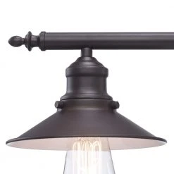 Glenhurst 4-Light Bronze Industrial Farmhouse Bathroom Vanity Light Fixture with Metal Shades by Hampton Bay 13 Glenhurst 4-Light Bronze Industrial Farmhouse Bathroom Vanity Light Fixture with Metal Shades by Hampton Bay -Hampton Bay Sales bronze hampton bay vanity lighting 20514 br 40 1000