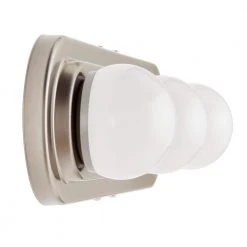 Midford 3-Light Brush Nickel LED Bathroom Vanity Light Bar by Hampton Bay -Hampton Bay Sales brush nickel hampton bay vanity lighting 59003 sn 40 1000