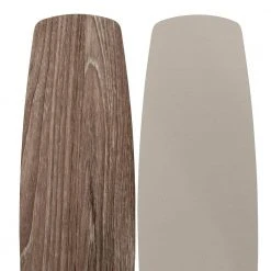 Menage 52 in. Integrated LED Indoor Low Profile Brushed Nickel Ceiling Fan with Light Kit by Hampton Bay -Hampton Bay Sales brushed nickel hampton bay ceiling fans with lights 14600 4f 1000