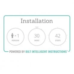 Menage 52 in. Integrated LED Indoor Low Profile Brushed Nickel Ceiling Fan with Light Kit by Hampton Bay -Hampton Bay Sales brushed nickel hampton bay ceiling fans with lights 14600 76 1000