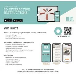 Menage 52 in. Integrated LED Indoor Low Profile Brushed Nickel Ceiling Fan with Light Kit by Hampton Bay -Hampton Bay Sales brushed nickel hampton bay ceiling fans with lights 14600 d4 1000