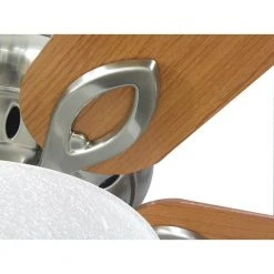 Asbury 60 in. LED Indoor Brushed Nickel Ceiling Fan with Light Kit and Remote Control by Hampton Bay -Hampton Bay Sales brushed nickel hampton bay ceiling fans with lights 26612 c3 1000