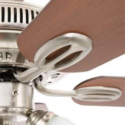 Glendale 52 in. LED Indoor Brushed Nickel Ceiling Fan with Light Kit by Hampton Bay -Hampton Bay Sales brushed nickel hampton bay ceiling fans with lights ag524 bn 1d 1000