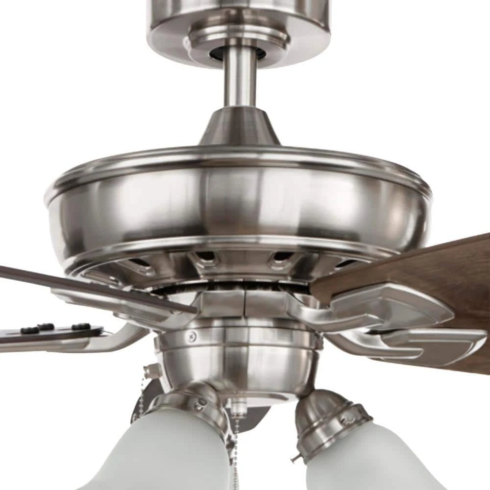 Wellton 54 in LED Brushed Nickel DC Motor Ceiling Fan with Light by Hampton Bay 7 Wellton 54 in LED Brushed Nickel DC Motor Ceiling Fan with Light by Hampton Bay - Image 7