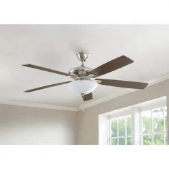 Abbeywood 60 in. LED Brushed Nickel Ceiling Fan With Light Kit by Hampton Bay 13 Abbeywood 60 in. LED Brushed Nickel Ceiling Fan With Light Kit by Hampton Bay -Hampton Bay Sales brushed nickel hampton bay ceiling fans with lights yg882a bn 31 1000