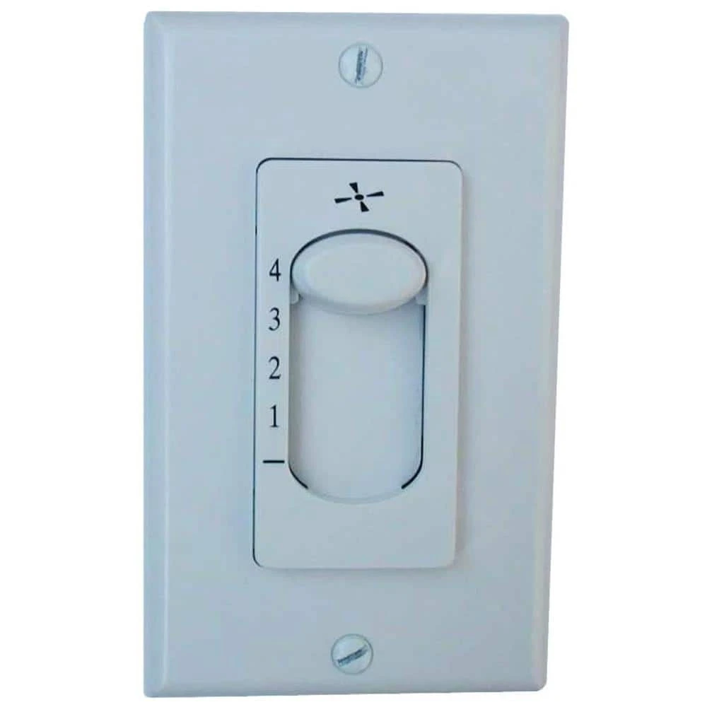 Florentine IV 56 in. Indoor Brushed Nickel Ceiling Fan with Wall Control by Hampton Bay 4 Florentine IV 56 in. Indoor Brushed Nickel Ceiling Fan with Wall Control by Hampton Bay - Image 4