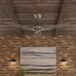 Florentine IV 56 in. Indoor Brushed Nickel Ceiling Fan with Wall Control by Hampton Bay 13 Florentine IV 56 in. Indoor Brushed Nickel Ceiling Fan with Wall Control by Hampton Bay -Hampton Bay Sales brushed nickel hampton bay ceiling fans without lights ac299 bn 31 1000