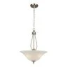 Kensley Park 3-Light Brushed Nickel Pendant by Hampton Bay