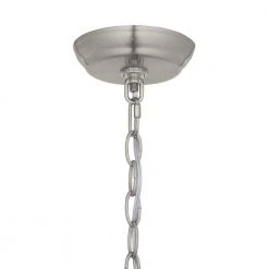 Oron 4-Light Brushed Nickel Reversible Chandelier with Clear Glass Shades, Dining Room Chandelier by Hampton Bay -Hampton Bay Sales brushed nickel hampton bay chandeliers hdp12069bn 66 1000