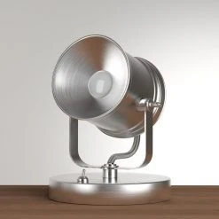 5.1 in. Brushed Nickel Integrated LED Spotlight Desk Lamp by Hampton Bay -Hampton Bay Sales brushed nickel hampton bay desk lamps 19274 002 31 1000