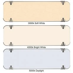 Mission Industrial 48 in. x 15 in. Brushed Nickel Selectable LED Flush Mount Light High Output 5500 Lumens Dimmable by Hampton Bay -Hampton Bay Sales brushed nickel hampton bay flush mount lights 54448291 40 1000