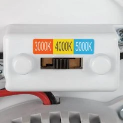 Mission Industrial 48 in. x 15 in. Brushed Nickel Selectable LED Flush Mount Light High Output 5500 Lumens Dimmable by Hampton Bay -Hampton Bay Sales brushed nickel hampton bay flush mount lights 54448291 a0 1000