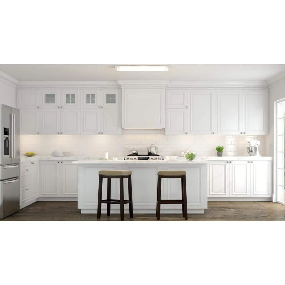 Regency 3-Light Brushed Nickel Fluorescent Flush Mount by Hampton Bay 2 Regency 3-Light Brushed Nickel Fluorescent Flush Mount by Hampton Bay - Image 2