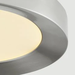 13 in. Brushed Nickel Selectable LED Flush Mount (2-Pack) by Hampton Bay -Hampton Bay Sales brushed nickel hampton bay flush mount lights jxm3011l bn 1f 1000