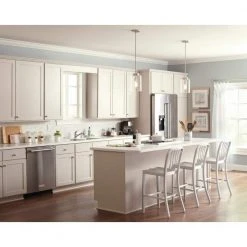 Mullins 6.75 in. 1-Light Brushed Nickel Mini Pendant with Clear Glass Shade by Hampton Bay 19 Mullins 6.75 in. 1-Light Brushed Nickel Mini Pendant with Clear Glass Shade by Hampton Bay -Hampton Bay Sales brushed nickel hampton bay pendant lights 27328 4f 1000