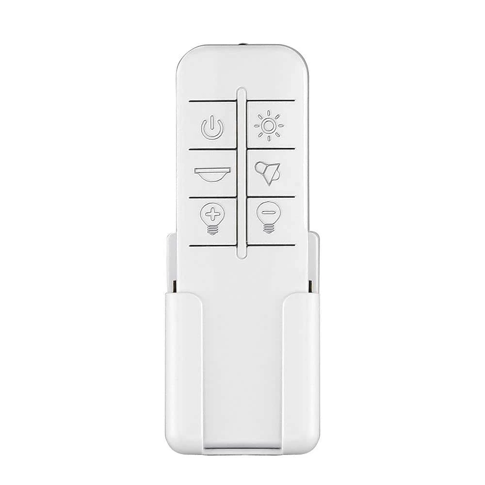 Greyrock 3.44 ft. 4-Light Brushed Nickel Integrated LED Fixed Track Lighting Kit w/ Rotating Heads and Flush Mount Light by Hampton Bay 8 Greyrock 3.44 ft. 4-Light Brushed Nickel Integrated LED Fixed Track Lighting Kit w/ Rotating Heads and Flush Mount Light by Hampton Bay - Image 8