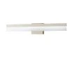 Eldridge 24 in. 1-Light Brushed Nickel LED Bathroom Vanity Light Bar by Hampton Bay