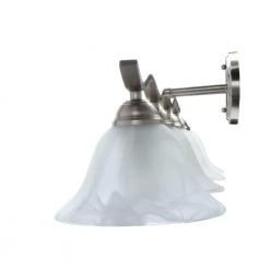 Andenne 4-Light Brushed Nickel Bathroom Vanity Light with Bell Shaped Marbleized Glass Shades by Hampton Bay 19 Andenne 4-Light Brushed Nickel Bathroom Vanity Light with Bell Shaped Marbleized Glass Shades by Hampton Bay -Hampton Bay Sales brushed nickel hampton bay vanity lighting 2828 bn 1d 1000