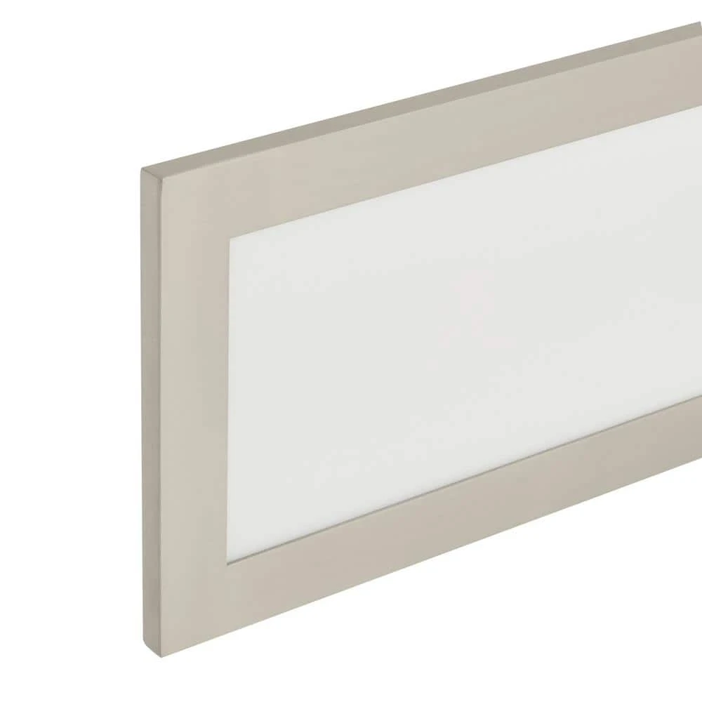 Straston 24 in. 1-Light Brush Nickel LED Adjustable Bathroom Vanity Light by Hampton Bay 5 Straston 24 in. 1-Light Brush Nickel LED Adjustable Bathroom Vanity Light by Hampton Bay - Image 5