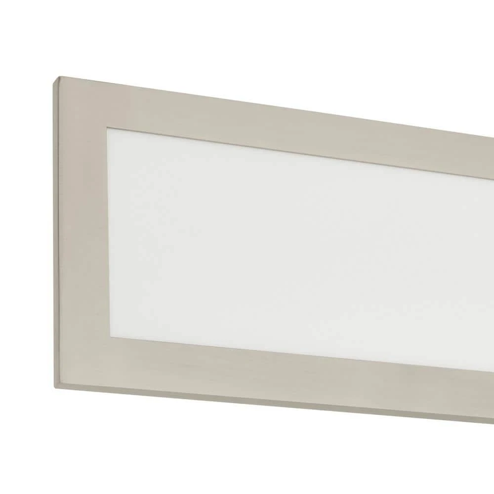 Straston 24 in. 1-Light Brush Nickel LED Adjustable Bathroom Vanity Light by Hampton Bay 6 Straston 24 in. 1-Light Brush Nickel LED Adjustable Bathroom Vanity Light by Hampton Bay - Image 6