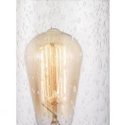 Boswell Quarter 8 in. 3-Light Brushed Nickel Vanity Light with Weathered Wood Accents by Hampton Bay -Hampton Bay Sales brushed nickel hampton bay vanity lighting 7979hbbndi fa 1000