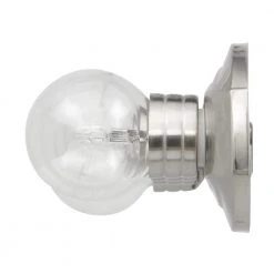 Raceway 24 in. 4-Light Brushed Nickel Retro Bathroom Vanity Light by Hampton Bay -Hampton Bay Sales brushed nickel hampton bay vanity lighting hb2051 35 1d 1000