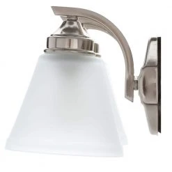 Tavish 24 in. 3-Light Brushed Nickel Classic Bathroom Vanity Light with Frosted Shades by Hampton Bay 17 Tavish 24 in. 3-Light Brushed Nickel Classic Bathroom Vanity Light with Frosted Shades by Hampton Bay -Hampton Bay Sales brushed nickel hampton bay vanity lighting hb2076 35 4f 1000