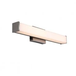 Astrid 24 in. Brushed Nickel 5-CCT LED Bathroom Vanity Light Bar with Frosted Glass by Hampton Bay -Hampton Bay Sales brushed nickel hampton bay vanity lighting kpu1301lx 04 bn c3 1000