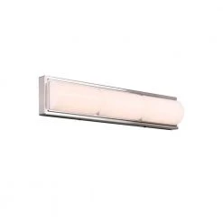 Bingham 24.02 in. 1-Light Brushed Nickel Integrated LED Bathroom Vanity Light Bar with Frosted Acrylic Shade by Hampton Bay 15 Bingham 24.02 in. 1-Light Brushed Nickel Integrated LED Bathroom Vanity Light Bar with Frosted Acrylic Shade by Hampton Bay -Hampton Bay Sales brushed nickel hampton bay vanity lighting kqs1303lx 02 c3 1000