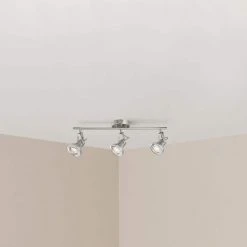 2 ft. 3-Light Brushed Steel LED Track Lighting Kit by Hampton Bay -Hampton Bay Sales brushed steel hampton bay track lighting kits 59118 40 1000