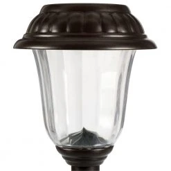 Solar Charcoal Brown Integrated LED Landscape Path Light Set (10-Pack) by Hampton Bay 8 Solar Charcoal Brown Integrated LED Landscape Path Light Set (10-Pack) by Hampton Bay -Hampton Bay Sales charcoal brown hampton bay path lights ms14mc n2 cb m10 40 1000