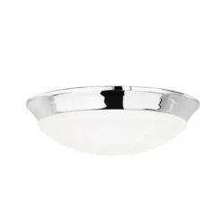 Chelwood 13 in. Chrome Selectable LED Flush Mount by Hampton Bay -Hampton Bay Sales chrome hampton bay flush mount lights iyg8011l 4 cr c3 1000