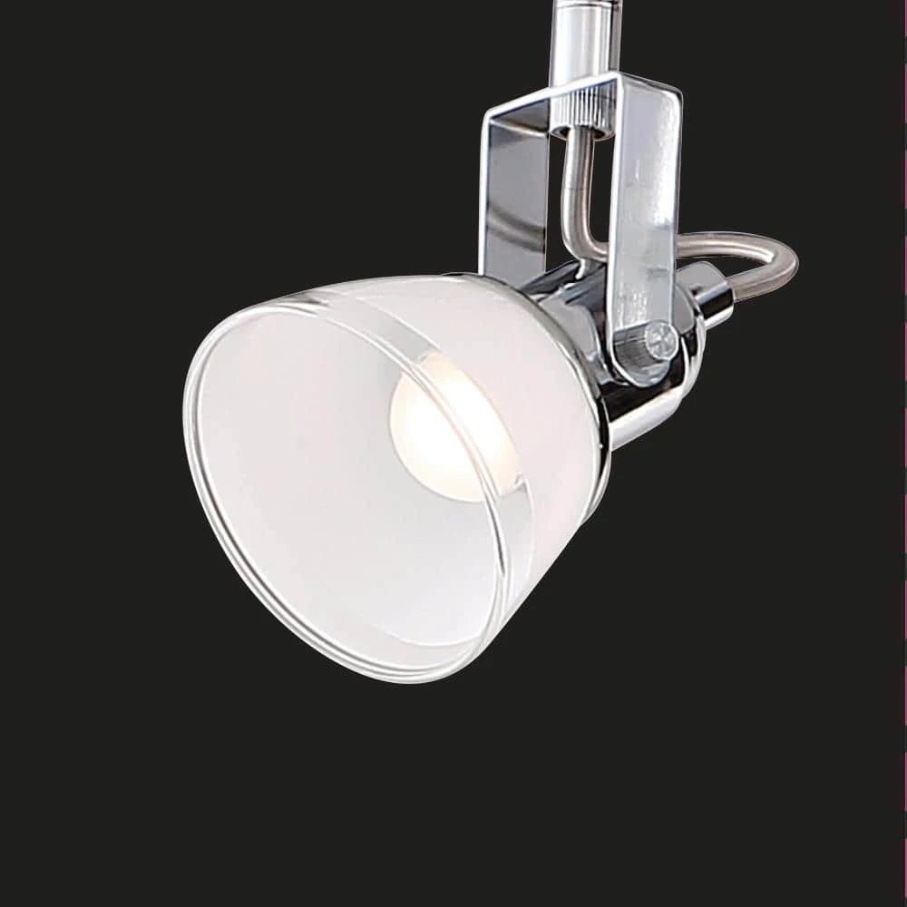 6-Light 4 ft. Chrome Integrated LED Track Lighting Kit by Hampton Bay 4 6-Light 4 ft. Chrome Integrated LED Track Lighting Kit by Hampton Bay - Image 4