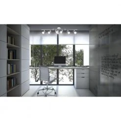 6-Light 4 ft. Chrome Integrated LED Track Lighting Kit by Hampton Bay 11 6-Light 4 ft. Chrome Integrated LED Track Lighting Kit by Hampton Bay -Hampton Bay Sales chrome hampton bay track lighting kits 29206 hbu 31 1000