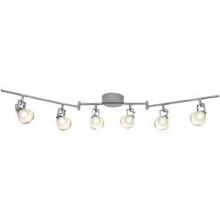 6-Light 4 ft. Chrome Integrated LED Track Lighting Kit by Hampton Bay