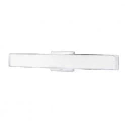 Collier Heights 24 in. Chrome Curved Selectable LED Bathroom Vanity Light Bar Flush Mount with Night Light Feature by Hampton Bay
