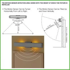 Collier Heights 24 in. Chrome Curved Selectable LED Bathroom Vanity Light Bar Flush Mount with Night Light Feature by Hampton Bay 16 Collier Heights 24 in. Chrome Curved Selectable LED Bathroom Vanity Light Bar Flush Mount with Night Light Feature by Hampton Bay -Hampton Bay Sales chrome hampton bay vanity lighting 537999010 77 1000