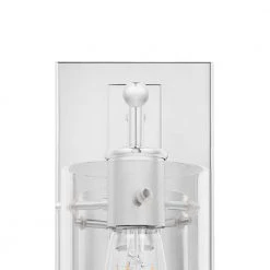 Regan 4.5 in. 1-Light Chrome Bathroom Vanity Light with Clear Glass Shades by Hampton Bay -Hampton Bay Sales chrome hampton bay vanity lighting dshd19574v4 1d 1000