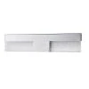 Havelock 22.7 in. 1-Light Chrome Integrated LED Bathroom Vanity Light Bar with Clear Seedy Glass by Hampton Bay