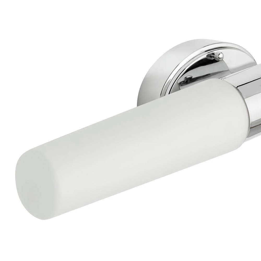 Rosepine 24 in. 1-Light Chrome Integrated LED Modern Bathroom Vanity Light Bar by Hampton Bay 5 Rosepine 24 in. 1-Light Chrome Integrated LED Modern Bathroom Vanity Light Bar by Hampton Bay - Image 5