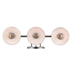 Glenhurst 3-Light Cobalt and Brushed Nickel Industrial Farmhouse Bathroom Vanity Light Fixture with Metal Shades by Hampton Bay 20 Glenhurst 3-Light Cobalt and Brushed Nickel Industrial Farmhouse Bathroom Vanity Light Fixture with Metal Shades by Hampton Bay -Hampton Bay Sales cobalt and brushed nickel hampton bay vanity lighting hd 8003 cb bn 1f 1000