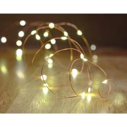 Copper wire LED Starry/Fairy String Light Plug-in by Hampton Bay -Hampton Bay Sales copper hampton bay string lights nxt 1009 40 1000
