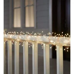 Outdoor/Indoor 9 ft. Battery Operated 200 Micro Bulbs LED Willow String Light by Hampton Bay 11 Outdoor/Indoor 9 ft. Battery Operated 200 Micro Bulbs LED Willow String Light by Hampton Bay -Hampton Bay Sales copper hampton bay string lights sl9611 66 1000