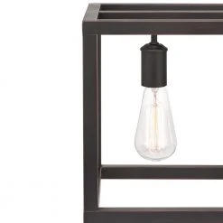 Boswell Quarter 5-Light Distressed Black Industrial Linear Island Hanging Chandelier for Kitchen by Hampton Bay -Hampton Bay Sales distressed black hampton bay chandeliers 7965hbdbdi a0 1000