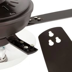 Blakeford 54 in LED Espresso Bronze DC Motor Ceiling Fan with Light by Hampton Bay -Hampton Bay Sales espresso bronze hampton bay ceiling fans with lights am581 eb 1f 1000