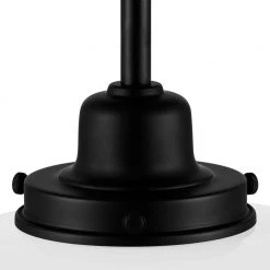 Belvedere Park 1-Light Espresso Bronze Pendant Hanging Light with Frosted Opal Glass Shade, Farmhouse Kitchen Lighting by Hampton Bay -Hampton Bay Sales espresso bronze hampton bay chandeliers kfn8901ax 02 br a0 1000